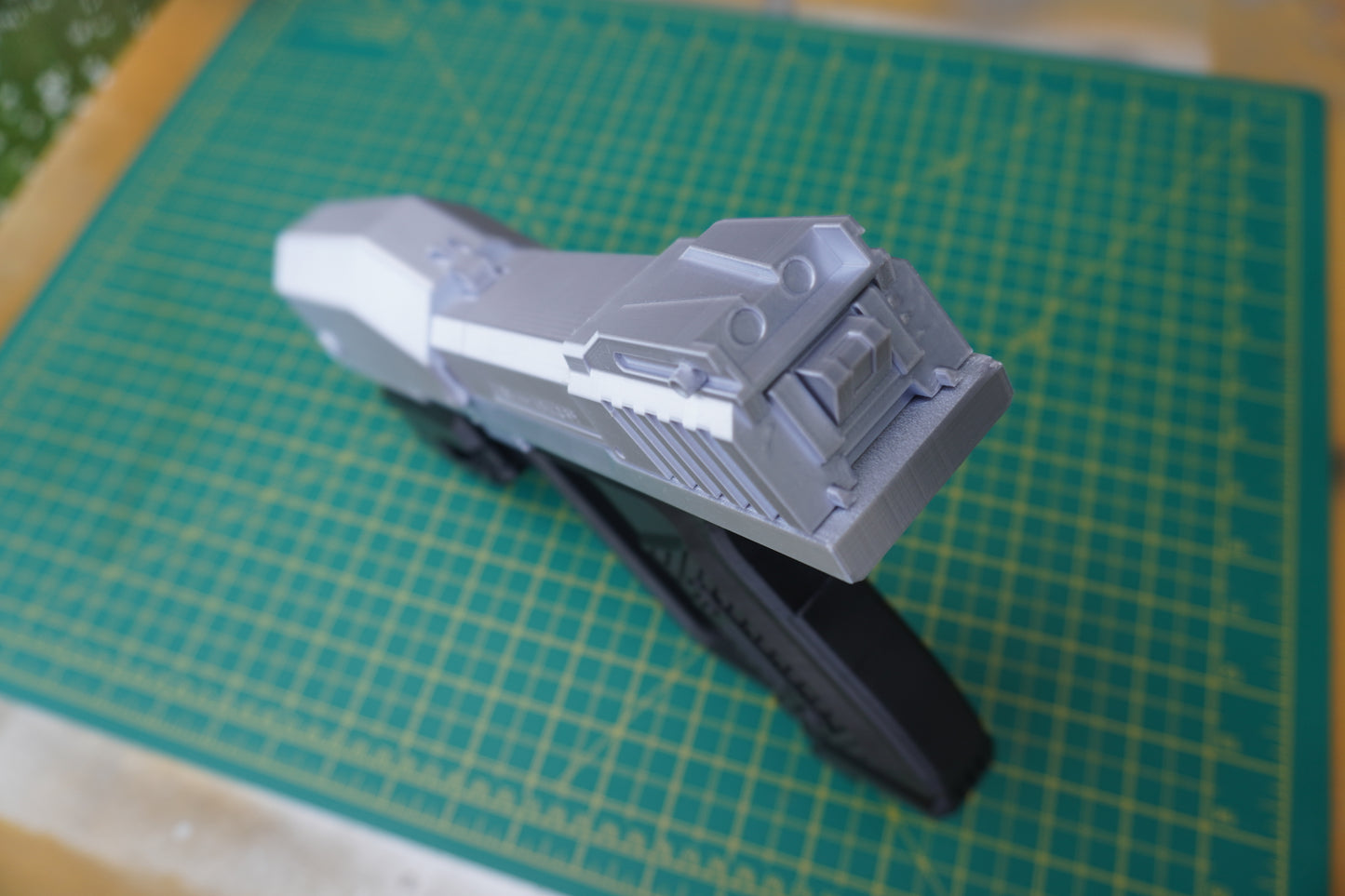 Halo Magnum Replica with functioning trigger, magazine and slide, raw 3D print